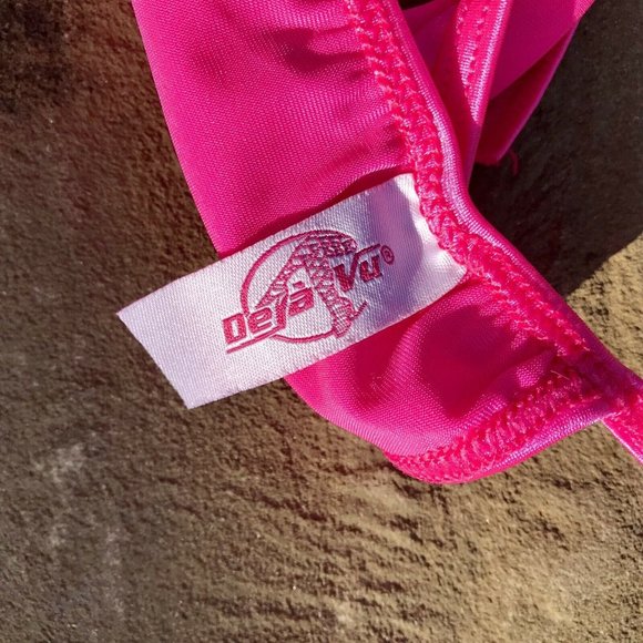 womens swimsuit Mesh Tank Top, Bikini Top Set, Racer back Tank Neon Colors Small - Picture 11 of 12